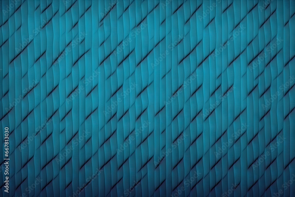 Blue wicker background. Close-up of wicker texture - obrazy, fototapety, plakaty 