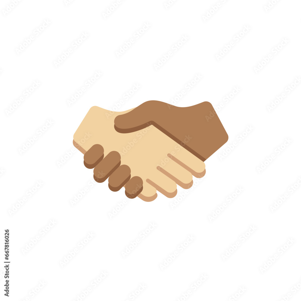 Handshake: Medium-Light  Skin Tone, Medium Skin Tone