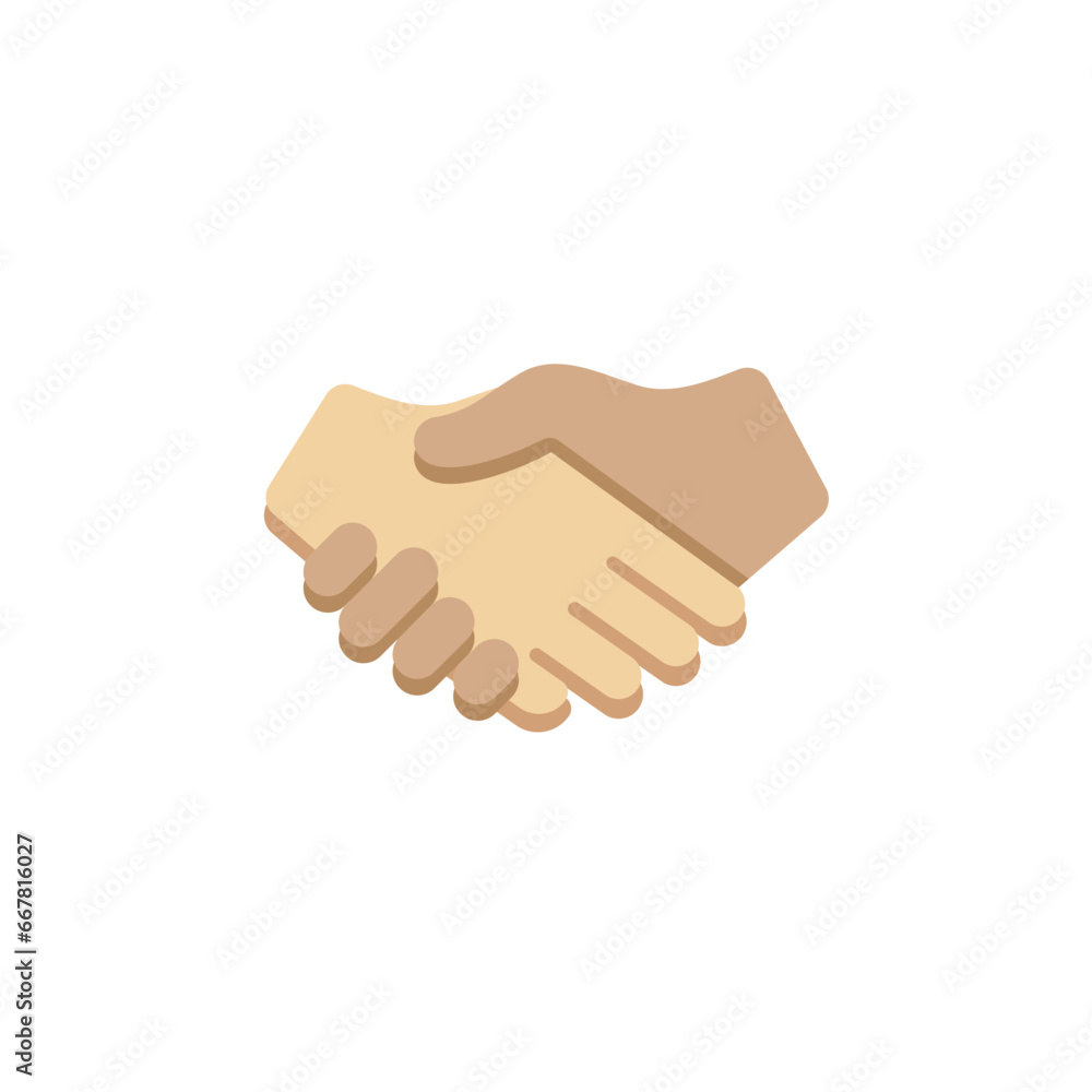 Handshake: Medium Skin Tone, Medium-Light Skin Tone Handshake: Medium Skin Tone, Medium-Light Skin Tone