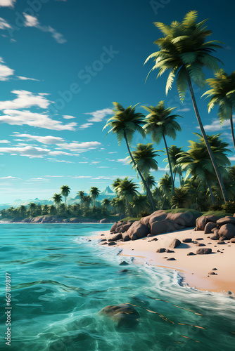 Beach theme background. Fantastic for your projects.