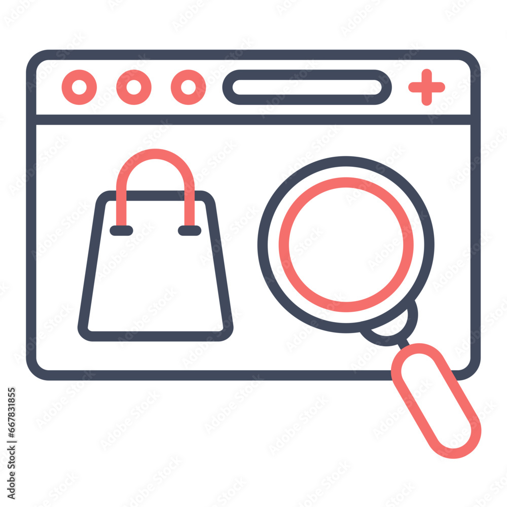 Search ECommerce Icon Search ECommerce Icon