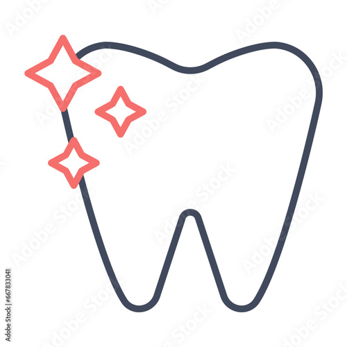 Clean Tooth Icon