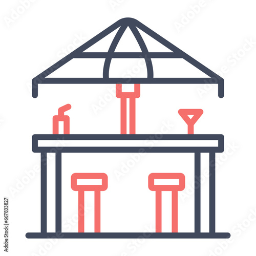Beach Bar Icon