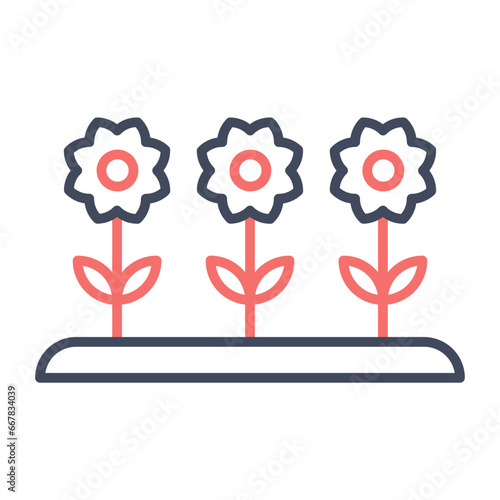 Flower Plantation Icon