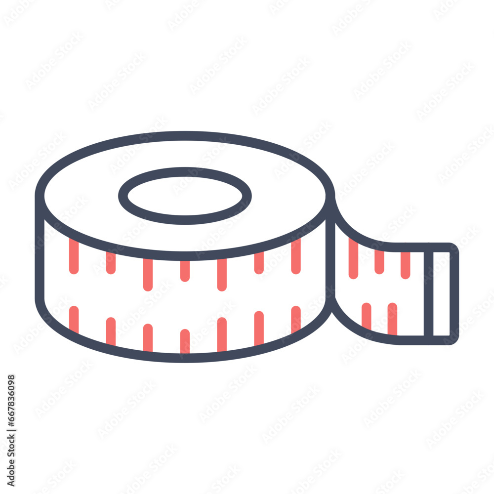 Measuring Tape Icon Measuring Tape Icon