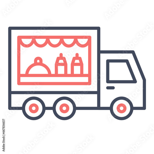 Food Truck Icon