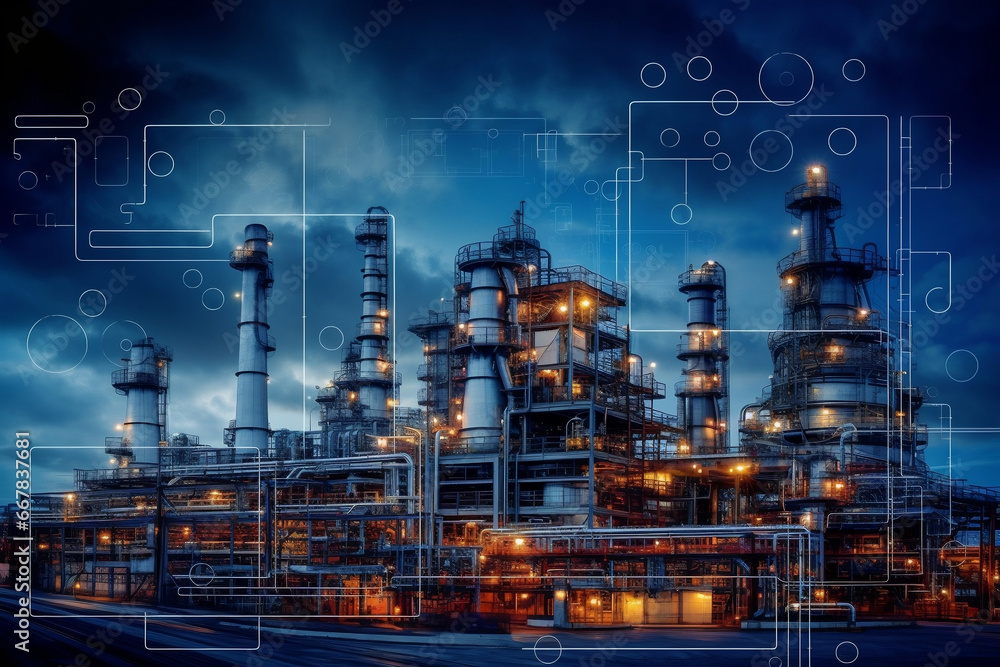 oil refinery factory Cloud and Edge computing oil refinery factory Cloud and Edge computing