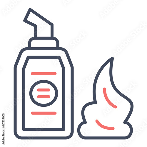 Barber Foam Icon
