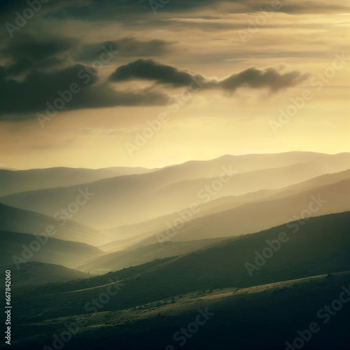 paisaje, montagna, atardecer, cielo, montagna, naturaleza, amanecer, sol, bruma, madrugada, nube, nube, niebla, cerro, impresiones, bosque, panorama, silueta, nublado, alba, alumbrado, anochecer, hori