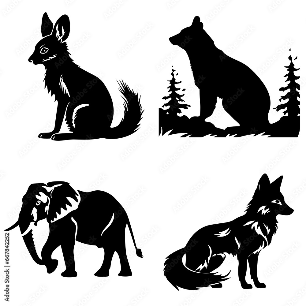 elephant svg, elephant png, elephant vector, elephant silhouette