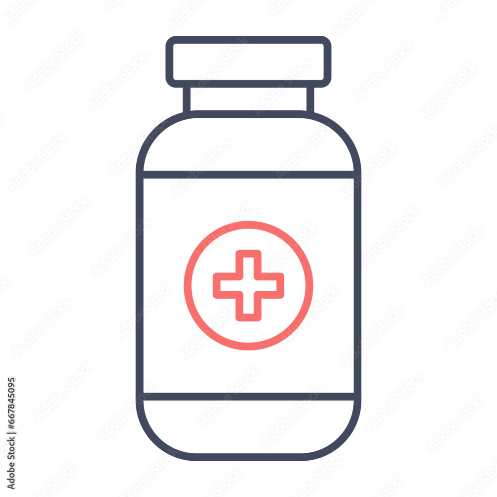 Pills Bottle Icon Pills Bottle Icon