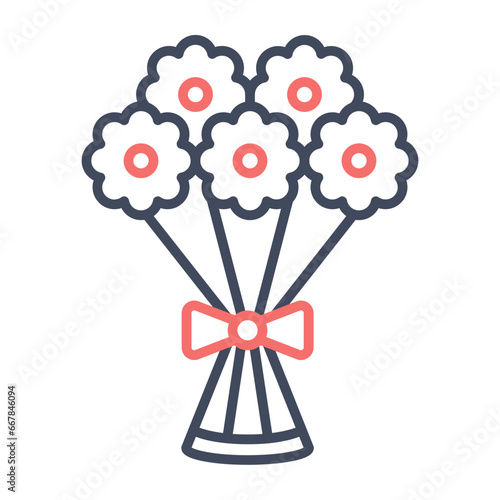 Flower Bouquet Icon