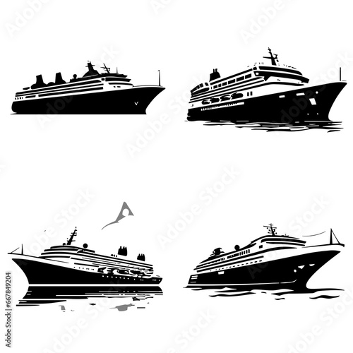 boat silhouette, ship silhouette, ship vector, ship svg, ship png, boat, sea, yacht, ship, water, cruise, luxury, ocean, travel, vessel, speed, transportation, motorboat, motor, ferry, vacation, fishi photo