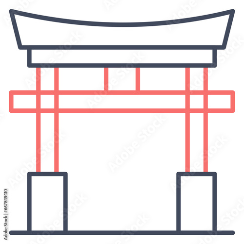 Torii Gate Icon