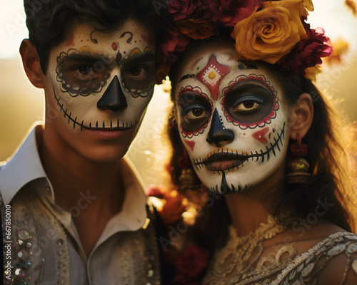 Day of the Dead Couple Oaxaca