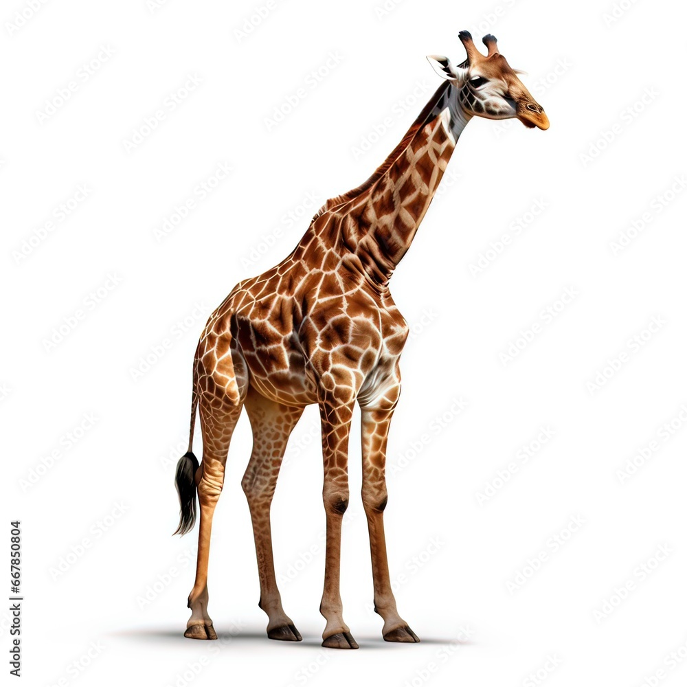 Obraz premium Reticulated giraffe