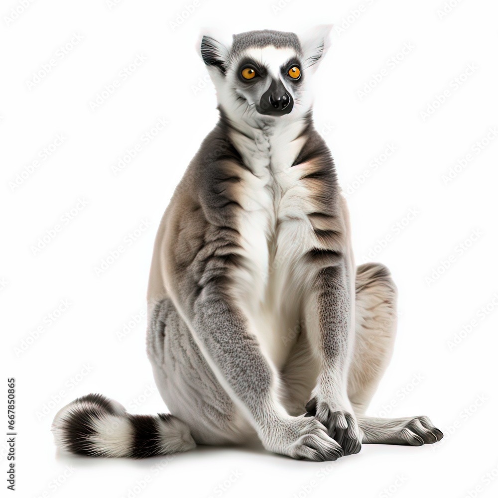 Fototapeta premium Ring-tailed lemur