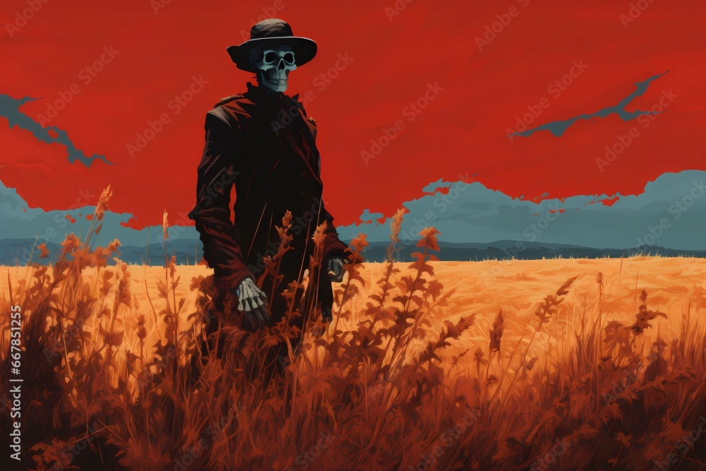 skeleton cowboy skeleton cowboy