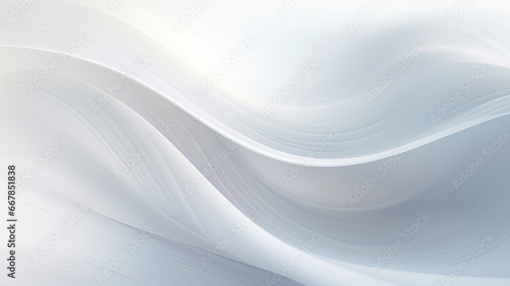 Naklejka premium Light White abstract Background