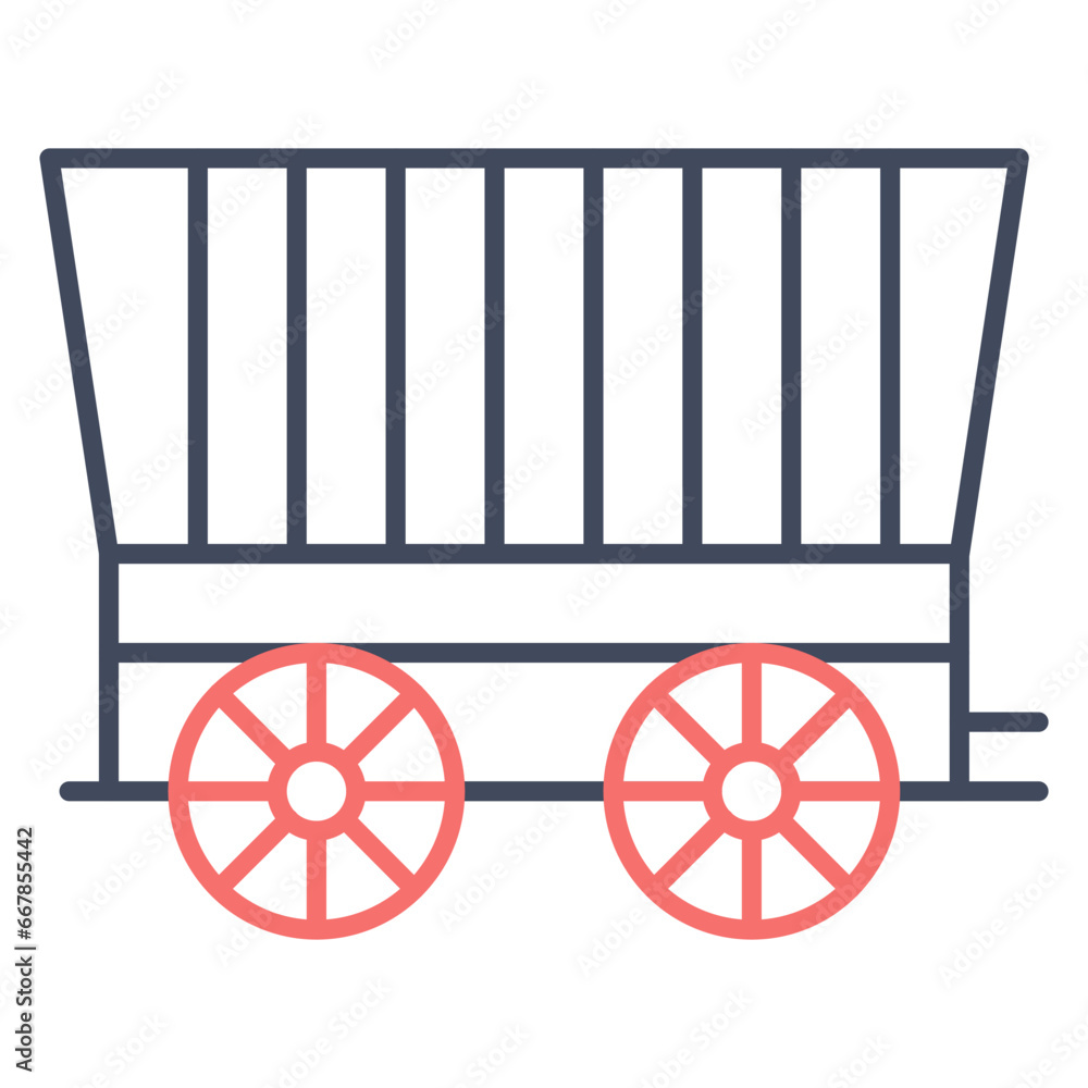 Desert Carriage Icon Desert Carriage Icon