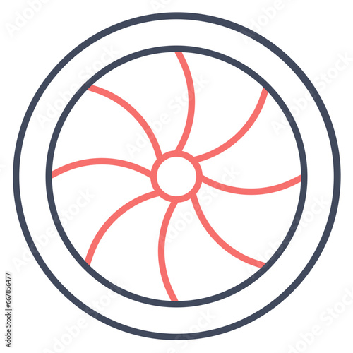 Diaphragm Icon