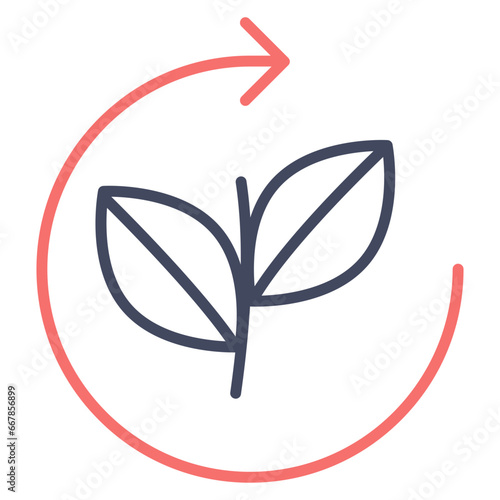 Sustainable Energy Icon