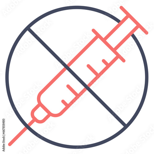 No Steroids Icon