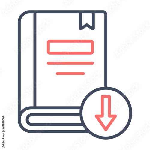 Free Download Download Book Icon - GFXLoad