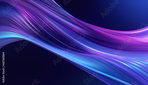 Blue and pink technology waves abstract background