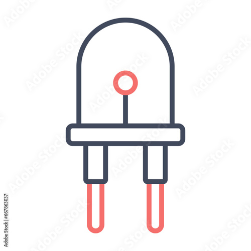 Light Emitting Diode Icon