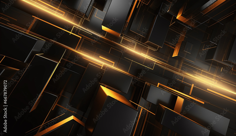 Cubes technology colorful abstract background Cubes technology colorful abstract background