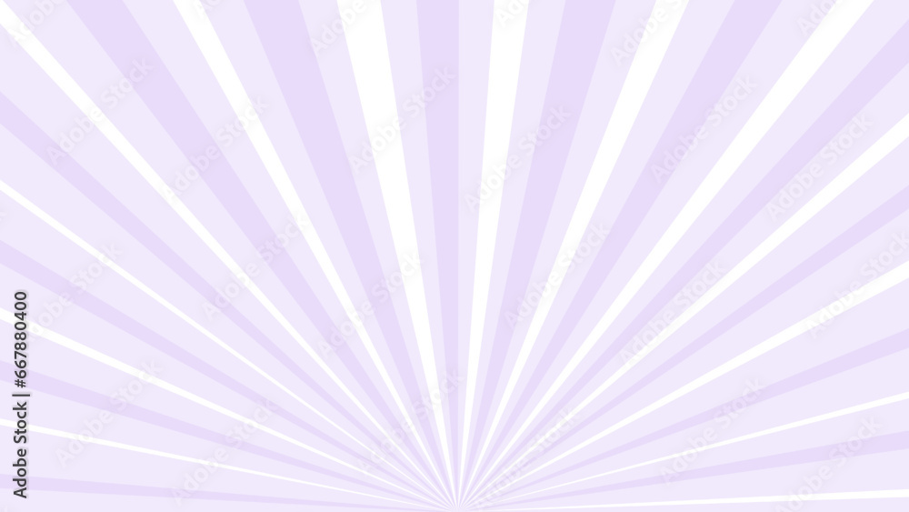 Purple and white sunburst background Purple and white sunburst background