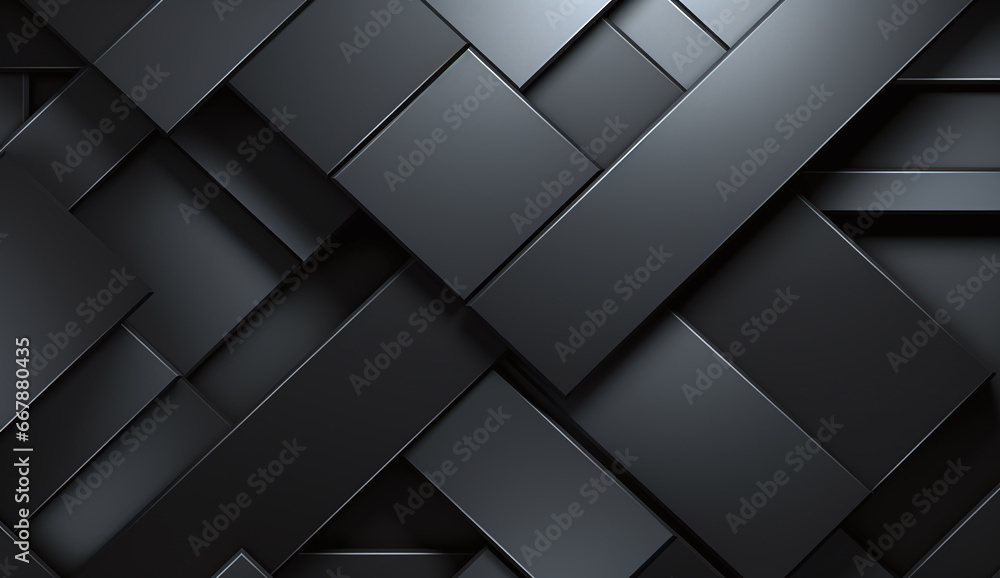 Black abstract geometric background Black abstract geometric background