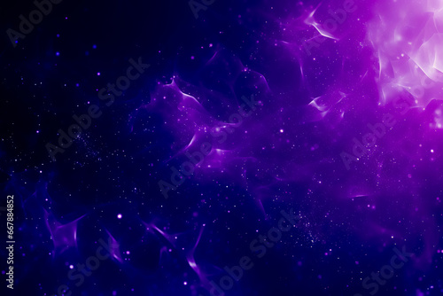 Abstract purple particles background.