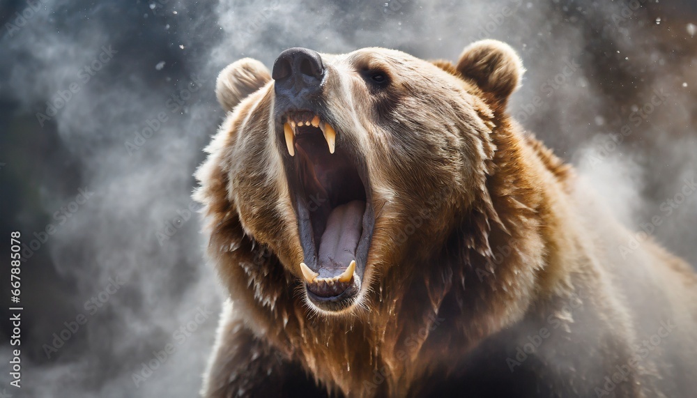 Roaring Angry Bear 