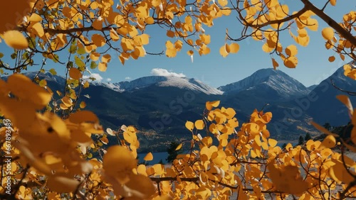 Autumn Fall Season In The Colorado Rocky Mountains photo