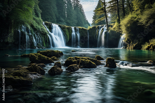 waterfall in the forest