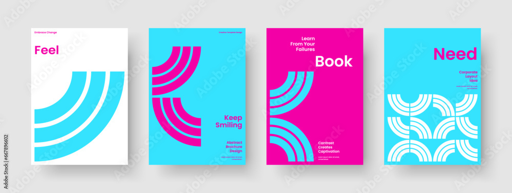 Naklejka premium Modern Business Presentation Template. Isolated Book Cover Design. Creative Flyer Layout. Brochure. Banner. Report. Background. Poster. Pamphlet. Catalog. Handbill. Leaflet. Newsletter