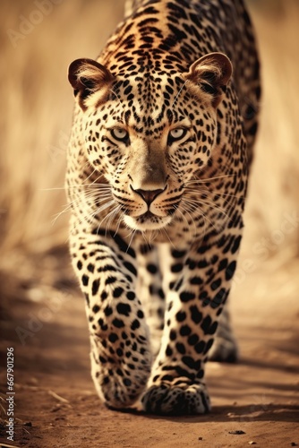 vintage photo close up of leopard © John