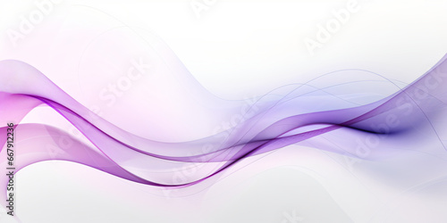 Abstract background with purple waves.