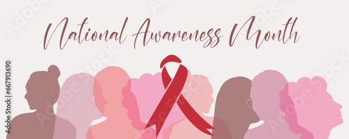 Banner for National AIDS Awareness Month