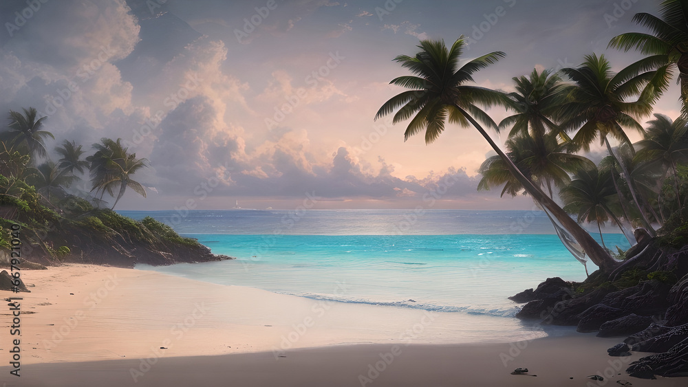 Obraz premium Tropical island