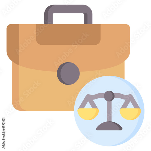 Employment Law Flat Icon