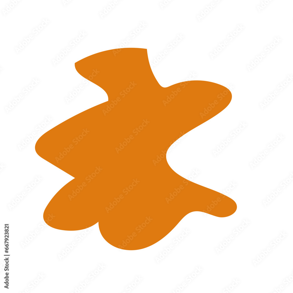 Autumn Color Abstract Shapes