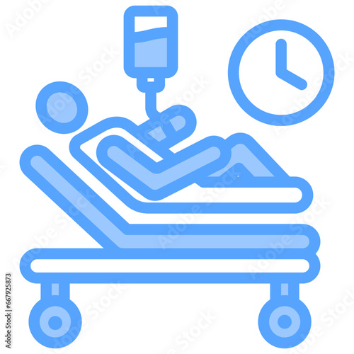 Inpatient Blue Icon