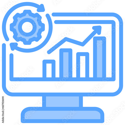 Erp Blue Icon
