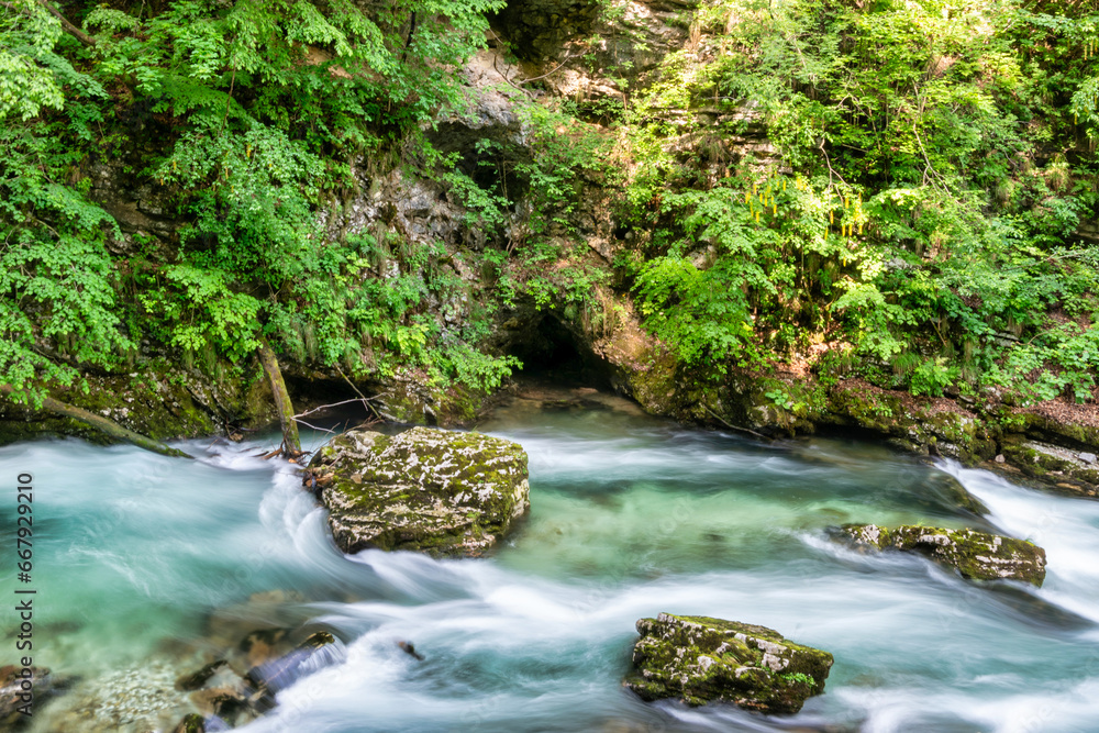 Obraz premium Vintgar Gorge, Slovenia