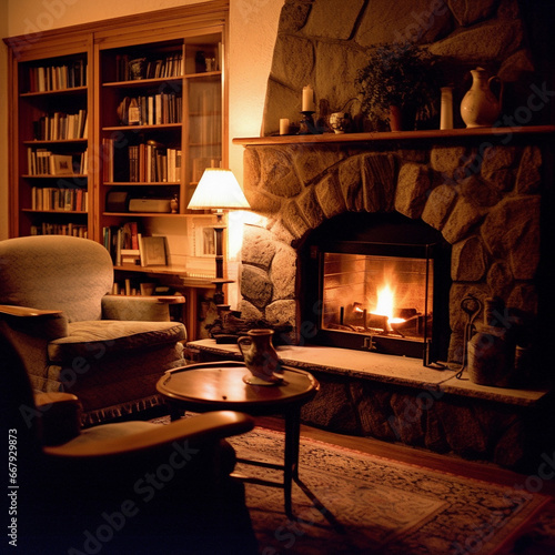 fireplace
