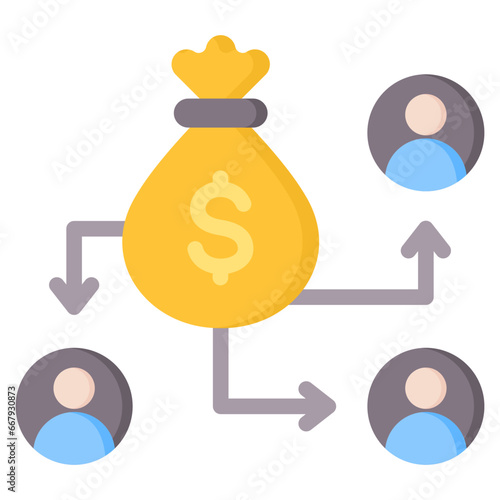 Shareholder Flat Icon