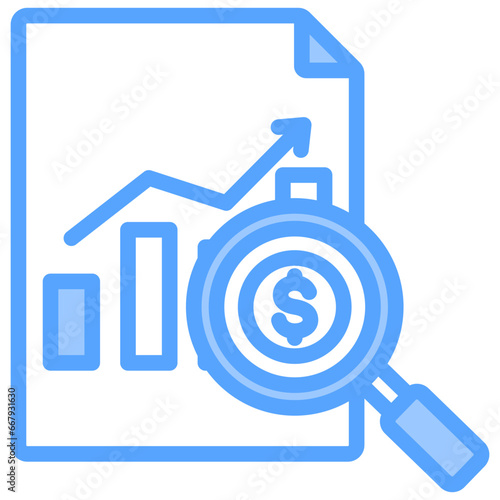 Audit Blue Icon